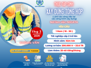 | NIIGATA | XÂY DỰNG TỔNG HỢP LÀM CÁC CÔNG VIỆC TẠI CÔNG RÌNH XÂY DỰNG